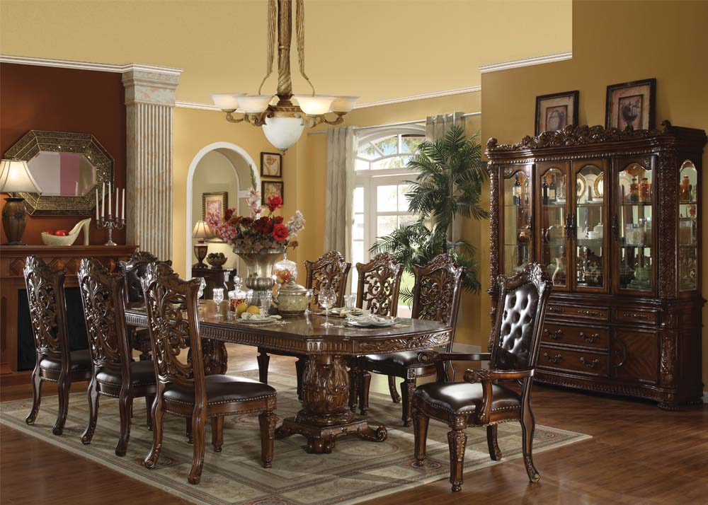Vendome Collection Formal Dining Room, Formal Cherry Dining Room Sets