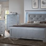 Lillian Silver Collection Bedroom Set B7100