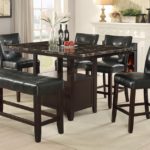 6pc Counter Height Dining Set  F2461-1754-1755