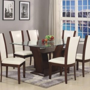 Crystal Collection Dining Set F2151 | Casye Furniture