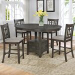 Hartwell Counter Height Dining Room Gray Finish 2795CM