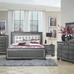 Allura Collection Bedroom Set Gray Finish 1916HE