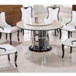Marble Top Round Dining Set H62AE
