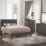 Edina Collection Bedroom Set, Brown Gray Finish 2145HE