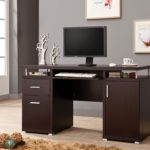 Tracy Collection Desk Cappuccino Finish 800107