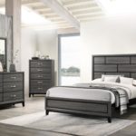 Bedroom Set, Gray Finish F9396