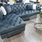 Gray Velvet Sectional, 2004GYKW