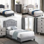 Platform bed, 3 Colors to Choose From!  F9569 9570 9571