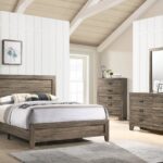 Millie Brown Bedroom Set B9200