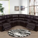 Brown Sectional Recliner Set GS4108