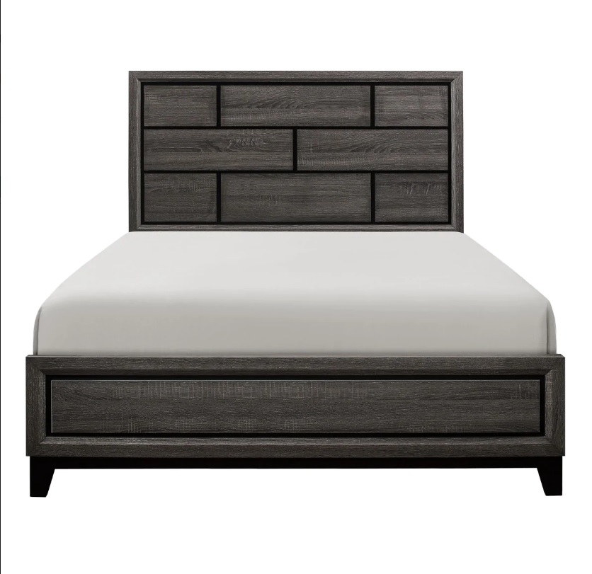 Akerson Bedroom Set, Gray Finish B4620 | Casye Furniture