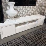 TV Stand 78"W, White Finish  704262