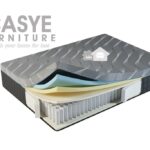 Hybrid icy cool gel memory foam mattress