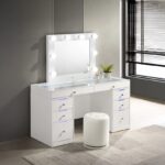 Luxo Collection Vanity Set - White  B4852